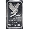 Image 1 : FIVE OUNCE .999 SILVER BAR ( SILVERTOWNE )