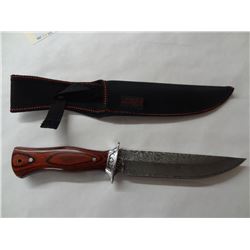 USA Saber Valor 440 Stainless Sheath Knife