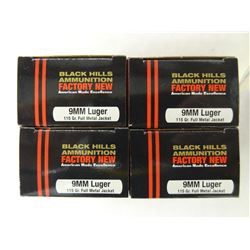 80 Black Hills 9mm Luger 115 gr FMJ