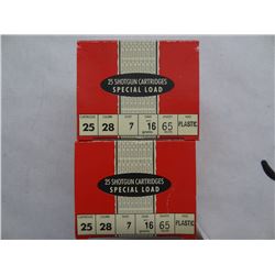 50 Gamebore 28cal, 65mm 16 load, 7 shot