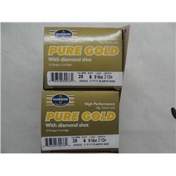 50 Gamebore 28cal, 2 1/2in 9/16 load, 6 shot