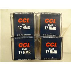 200 CCI 17HMR 20 gr FMJ