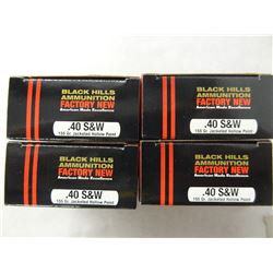 80 Black Hills 40 S&W 155 gr JHP