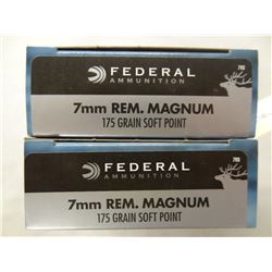 40 Federal 7mm Rem Mag 175 gr SP