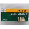 Image 1 : 20 Sellier & Bellot 7.62x39 123 gr JSP