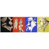 Image 1 : Lynda Benglis, Dual Nature (Quad), Four Lithographs