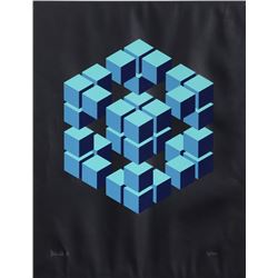 Jose Maria Yturralde, untitled 5, Serigraph