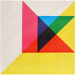 Andreas Christen, Six Color Composition, Silkscreen