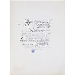 Saul Steinberg, Diploma, Lithograph