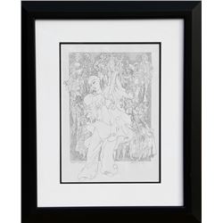 Guillaume Azoulay, Memories for a Pierrot, Ink Drawing