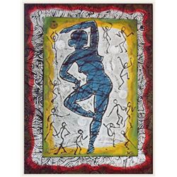 Martin Barooshian, Modern Dance No 2, Intaglio Etching