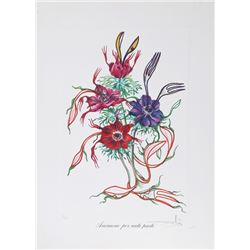 Salvador Dali, Anenome Per Anti-Pasti (Anenome of the Toreador), Florals, Lithograph