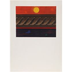 Max Ernst, Moonscape, Lithograph