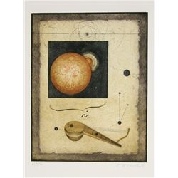 Tighe O'Donoghue, Icarus, Celestial Meridian, Aquatint Etching