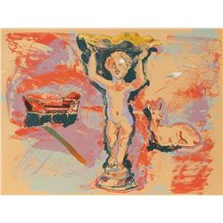 Archie Rand, Lawn Furniture, Lithograph