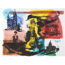 Archie Rand, Songs of the Death of Children, Lithograph