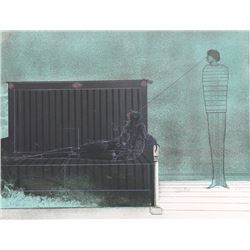 Paul Wunderlich, Flirt, Lithograph