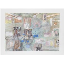 Anton (Toni) Krajnc, Whirlwind, Lithograph