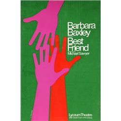 Gilbert Lesser, Best Friend at Lyceum Theater, Poster