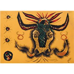 Jean Lurcat, Taurus from the Zodiac Series, Lithograph