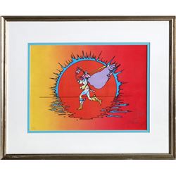 Peter Max, If Series: Runner, Serigraph