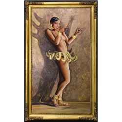 Olivia De Berardinis, Zou Zou (Josephine Baker), Painting