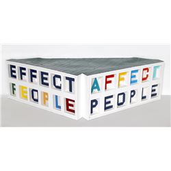 Chris Caccamise, Effect People - Affect People, Mixed Media Sculpture