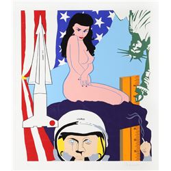 Allan D'Arcangelo, Icarus, Silkscreen