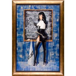 Olivia De Berardinis, Substitute Teacher (Bettie Page), Giclee Print