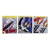 Roy Lichtenstein, As I Opened Fire, Triptych of Offset Lithographs