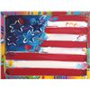 Peter Max, Flag, Painting