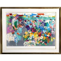 LeRoy Neiman, Bistro Garden, Serigraph