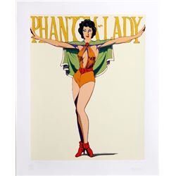 Mel Ramos, Phantom-Lady (White), Serigraph