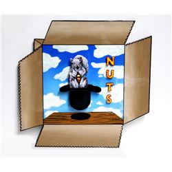 Joseph Somers, Nuts, Painting on Shaped Board