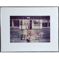 Alan Dennis, Street Reflection, Color Photograph