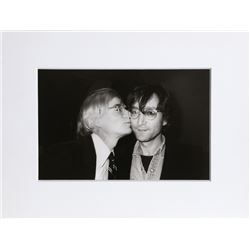 Christopher Makos, Andy Warhol and John Lennon, Photograph