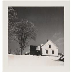 Kosti Ruohomaa, Maine 6 - House in Snow, Photograph