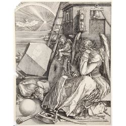 Albrecht Durer, La Melancolie, Heliogravure
