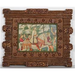 Benozzo Gozzoli, The Procession of the Magi, Magus Caspar, Offset Lithograph