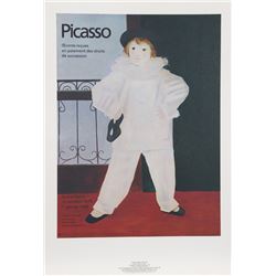 Pablo Picasso, Paul en Pierrot, Lithograph