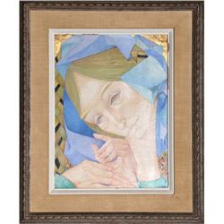 Gabriel Portoles Ascaso, Cabeza, Acrylic Painting