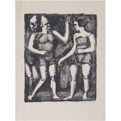 Georges Rouault, La Parade, Lithograph