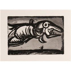 Georges Rouault, Dragon Volant, Le Reincarnations du Pere Ubu, Aquatint