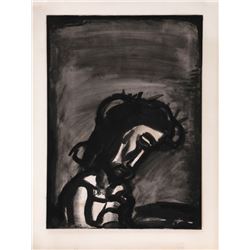 Georges Rouault, Jesus Reviled, Aquatint