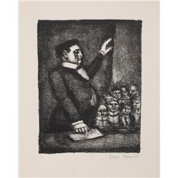Georges Rouault, L'Orateur, Lithograph
