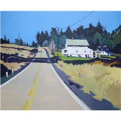 Jon Carsman, No Passing Zone, Painting