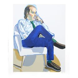 Alice Neel, Portrait of Hartley Stockton Neel, Lithograph