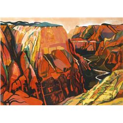 Susan Shatter, Grand Canyon, Lithograph