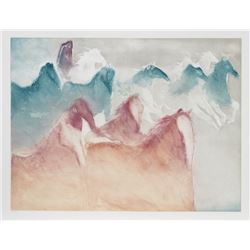 Jean Richardson, Sky Herder, Aquatint Etching