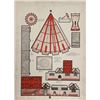 Image 1 : Mel Cummin, Dappletown Farm, Paper Doll Illustration McCall's, Ink Drawing